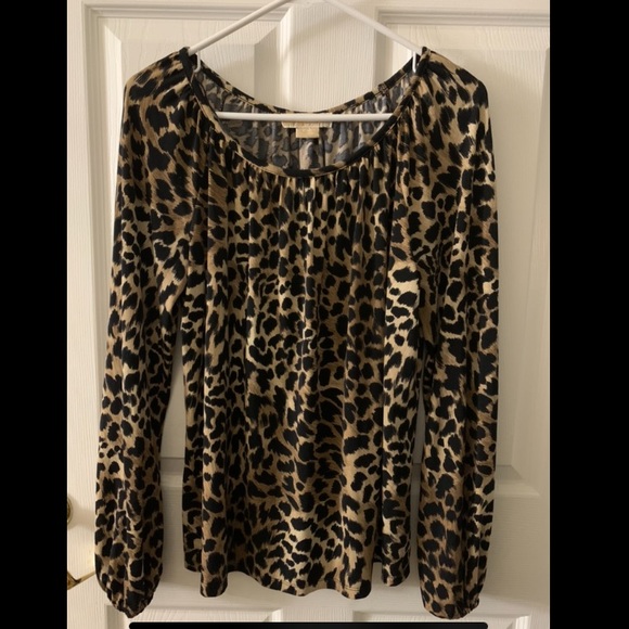 Michael Kors Tops - Michael Kors animal print top